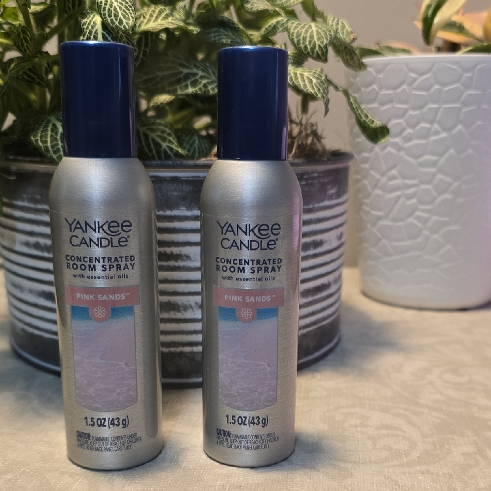 Yankee Candle Pink Sands Room Spray - 2 Pack